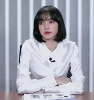 😐 Lisa frau, kpop, promi, lisa, porträt telegram sticker