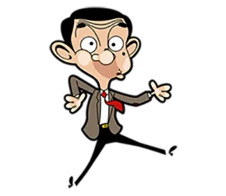 🥴 Mr. Bean Dessin animé, Drôle, Humour, Personnage telegram sticker