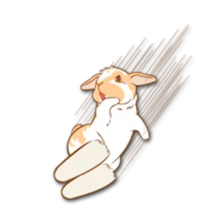💫 うさぎ, 動物, アニメ, かわいい, ウサギ, キャラクター, イラスト telegram sticker