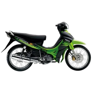 🙃 motocykl, transport, pojazd, motocykl, Yamaha telegram sticker