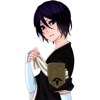 Rukia whatsapp stickers