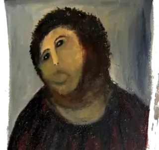 🖼 painting, art, religious figure, portrait telegram sticker