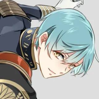 ❄️ Anime, Manga, Personaggio, Illustrazione, Ritratto, Arte whatsapp sticker