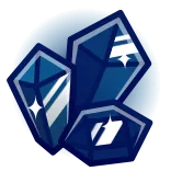 💎 gemme, cristal, bleu, brillant, bijou, minéral whatsapp sticker