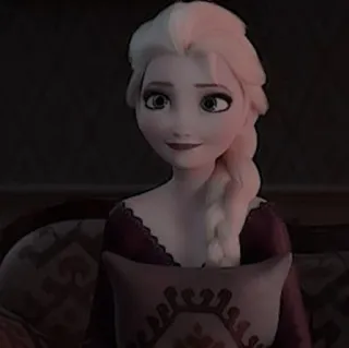 🌨 Elsa Frozen Dessin animé, Disney, Elsa, La Reine des neiges, Reine, Glace telegram sticker