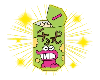 🍪 チュビ snack, cartoon, monster, japanese, cute, food telegram sticker