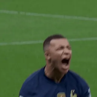 🔵 Kylian Mbappé FIFA World Cup whatsapp sticker