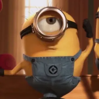 🍌 Minion Despicable Me Minion, Despicable Me, Kartun, Karakter, Lucu, Animasi telegram sticker
