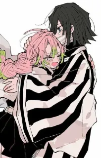 ❤️ Mitsuri Kanroji Demon Slayer Anime, Manga, Peluk, Karakter, Demon Slayer, Mitsuri Kanroji telegram sticker