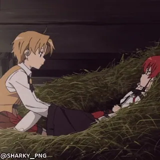 🤨 Rudeus Greyrat and Eris Greyrat Mushoku Tensei: Jobless Reincarnation @SHARKY_PNG telegram sticker