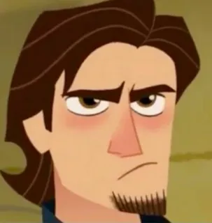 🖇 Eugene Fitzherbert Tangled dibujos animados, animado, Enredados, Eugene Fitzherbert, Disney, príncipe telegram sticker