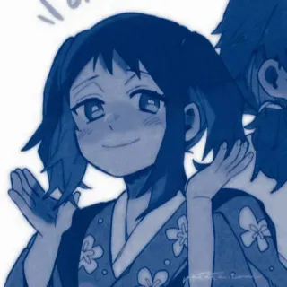 ✉️ Anime, Kreskówka, Słodkie, Dziewczyna, Ilustracja, Kawaii telegram sticker