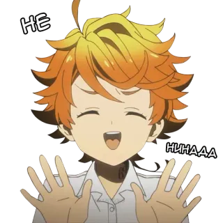 😅 НЕ
НИНАДА อนิเมะ, ผู้หญิง, รัสเซีย, ข้อความ, ผมสีส้ม, ร่าเริง telegram sticker