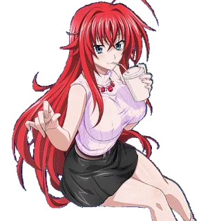 @STIKERFORALL RIAS GREMORY -HIGH SCHOOL DXD telegram stickers