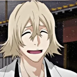💈 Kisuke Urahara Bleach Anime, Charakter, Bleach, Kisuke Urahara whatsapp sticker