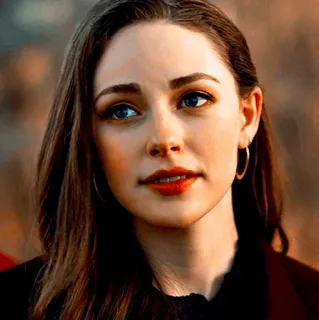 🥚 woman, portrait, actress, brunette, person, face telegram sticker