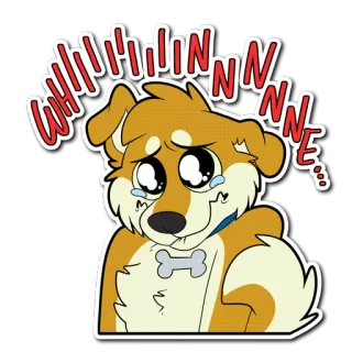 😩 WHIIIIIIINNNNNNE... whatsapp sticker