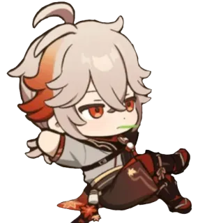 😐 Kaedehara Kazuha Genshin Impact Anime, Manga, Videojuego, Genshin Impact, Kazuha, Kaedehara Kazuha telegram sticker