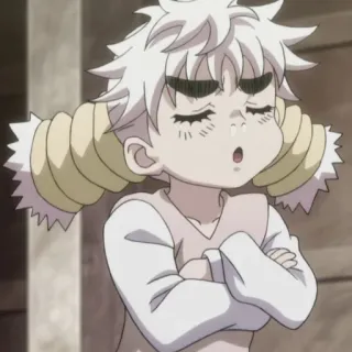 😕 Killua Zoldyck Hunter x Hunter anime, killua, zoldyck, hunter, schmollen, kind telegram sticker