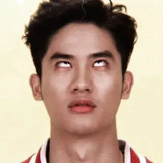 🕸 person, eye roll, sarcastic, facial expression, portrait whatsapp sticker