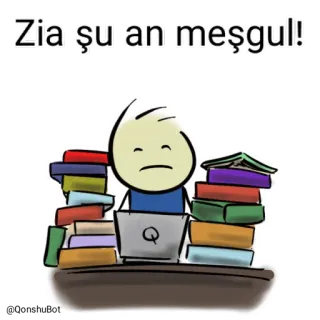 Zia @Qonshubot telegram stickers