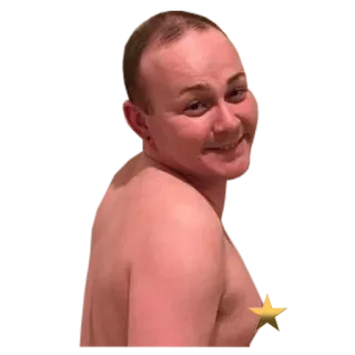 💋 남자, 사람, 인물 사진, 상의 탈의, 가슴 telegram sticker