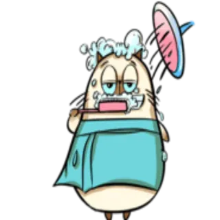 Одиночная кошка @StikerDi telegram stickers