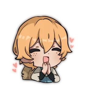 🥰 Chibi, Anime, Fofo, Garota, Desenho animado, Sardas telegram sticker