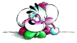 🎅 desenho animado, caprichoso, colorido, personagem, desenho telegram sticker