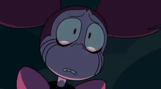 🥺 Spinel Steven Universe cartoon, sad, crying, Spinel, Steven Universe, character whatsapp sticker