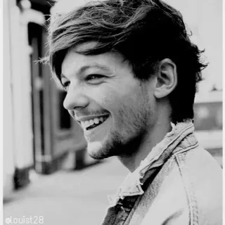 😺 Louis Tomlinson @louist28 Louis Tomlinson, cantor, retrato, One Direction, celebridade telegram sticker