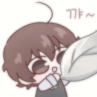 🍫 꺄~ Anime, Kartun, Lucu, Kawaii telegram sticker
