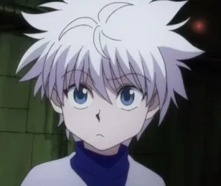 🙄 Killua Zoldyck Hunter x Hunter Аниме, Киллуа, Золдик, Hunter x Hunter, Сёнэн, Парень telegram sticker