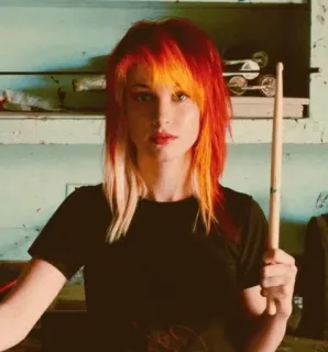Hayley Williams ( by @kellin_quinn ) telegram stickers