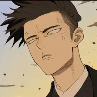 🤨 Anime, Poważny, Żołnierz, Manga, Sztuka telegram sticker