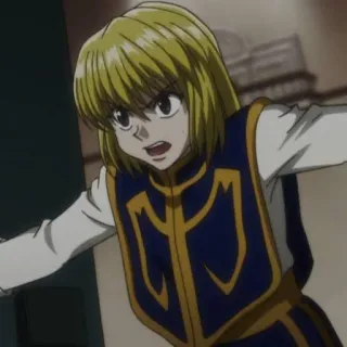 🇯🇵 Kurapika Hunter x Hunter anime, manga, Kurapika, Hunter x Hunter telegram sticker