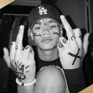 📎 fuck you mittelfinger, beleidigend, jugend, teenager, beleidigung telegram sticker