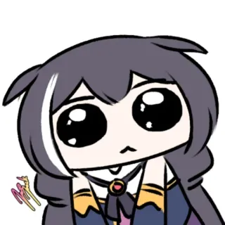 ❤️ anime, cute, manga, cartoon, character telegram sticker