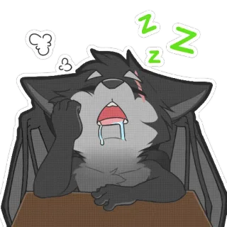 Kaji Aldewolf whatsapp stickers