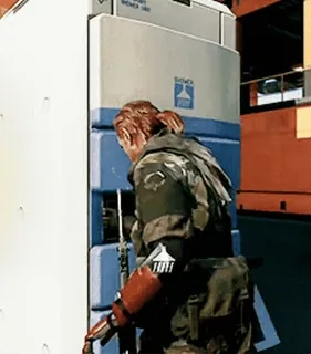 🚽 soldat, militaire, arme à feu, armure, jeu vidéo whatsapp sticker