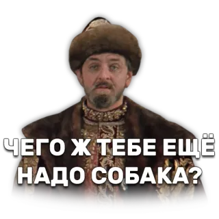 🐕 ЧЕГО Ж ТЕБЕ ЕЩЁ НАДО СОБАКА? telegram sticker