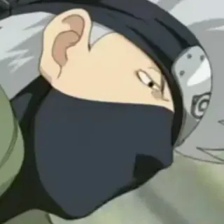 ⚡️ Kakashi Hatake Naruto anime, kakashi, naruto, character, manga telegram sticker