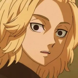 🧀 Mikey Tokyo Revengers Anime, Manga, Blonde Haare, Charakter, Tokyo Revengers, Mikey telegram sticker