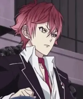😎 Ayato Sakamaki Diabolik Lovers anime, vampire, diabolik lovers, ayato sakamaki, character, illustration, manga telegram sticker
