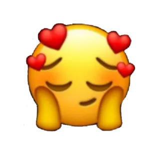 😔 Emoji, Hati, Cinta, Lucu, Kasih sayang telegram sticker