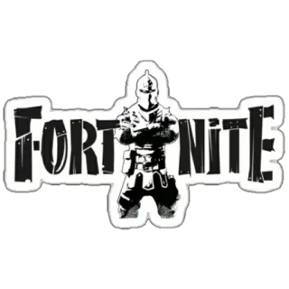 🔫 Fortnite FORTNITE Fortnite, игра, видеоигра, рыцарь, королевская битва, стикер telegram sticker