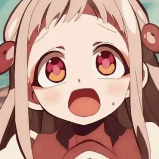 🐾 Nene Yashiro Toilet-bound Hanako-kun Аниме, Манга, Милый, Каваи, Женский персонаж, Нэнэ Яширо, Туалетный мальчик Ханако telegram sticker
