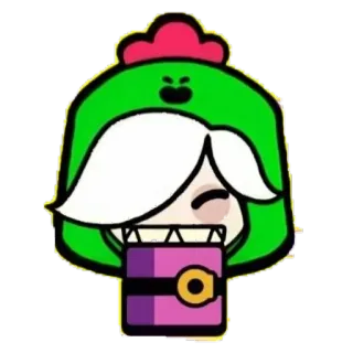 🌟 Colette Brawl Stars Colette, Brawl Stars, nhân vật, trò chơi, nhãn dán, game di động telegram sticker