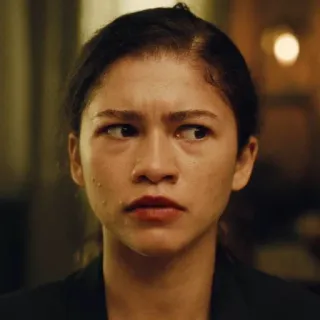 💉 Zendaya actress, woman, celebrity, portrait telegram sticker