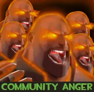 100% ANGER telegram stickers